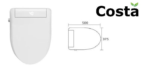 COSTA LITE SMART TOILET SEAT COVER - (SSC-902U)